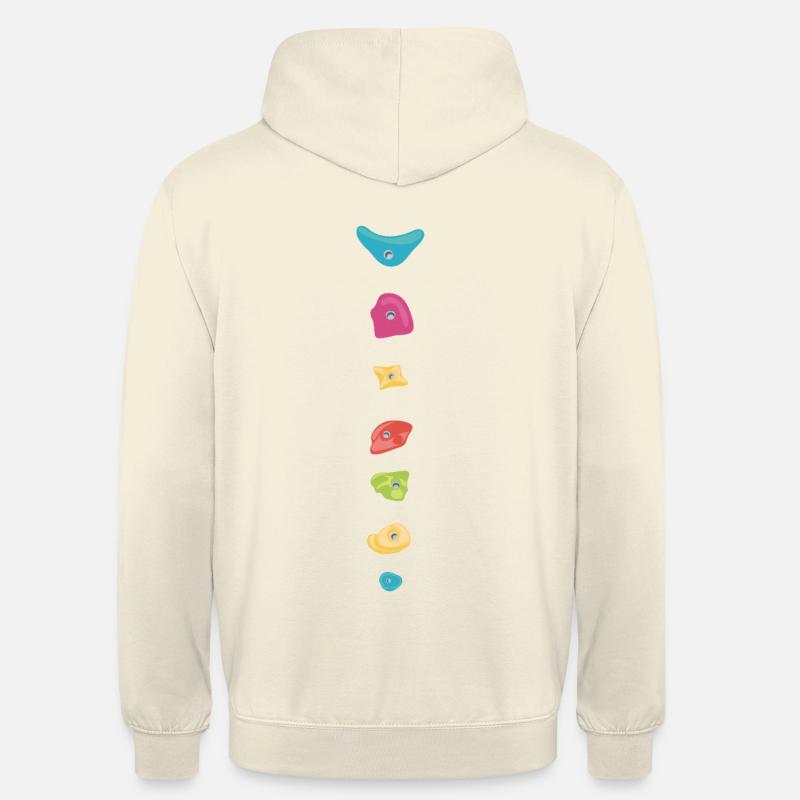 Poignées de chemise Boulder - Sweat-shirt à capuche unisexe - vanille