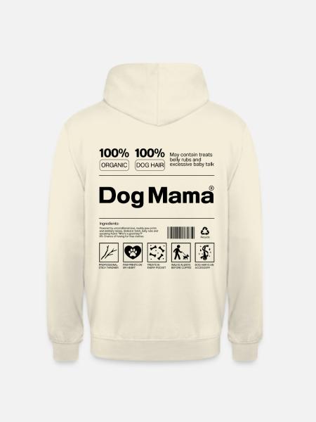 Hundeliebhaber Hundebesitzer Hundemama Geschenk - Unisex Hoodie - Vanille-Milchshake