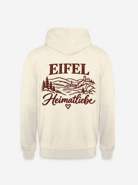 Eifel Heimatliebe - Unisex Hoodie - Vanille-Milchshake