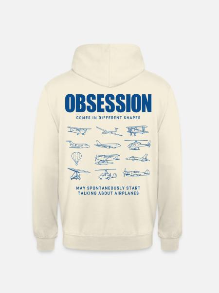 Obsession Comes In Different Shapes - Unisex Hoodie - Vanille-Milchshake