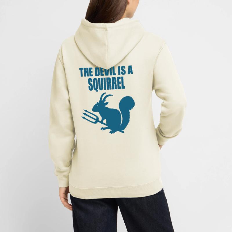 Der Teufel ist ein Eichhörnchen, Devil Squirrel Unisex Hoodie