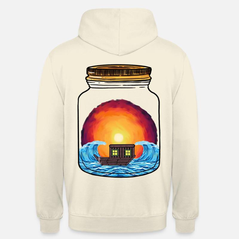 Boot Boote Schiff Schiffe - Unisex Hoodie - Vanille-Milchshake