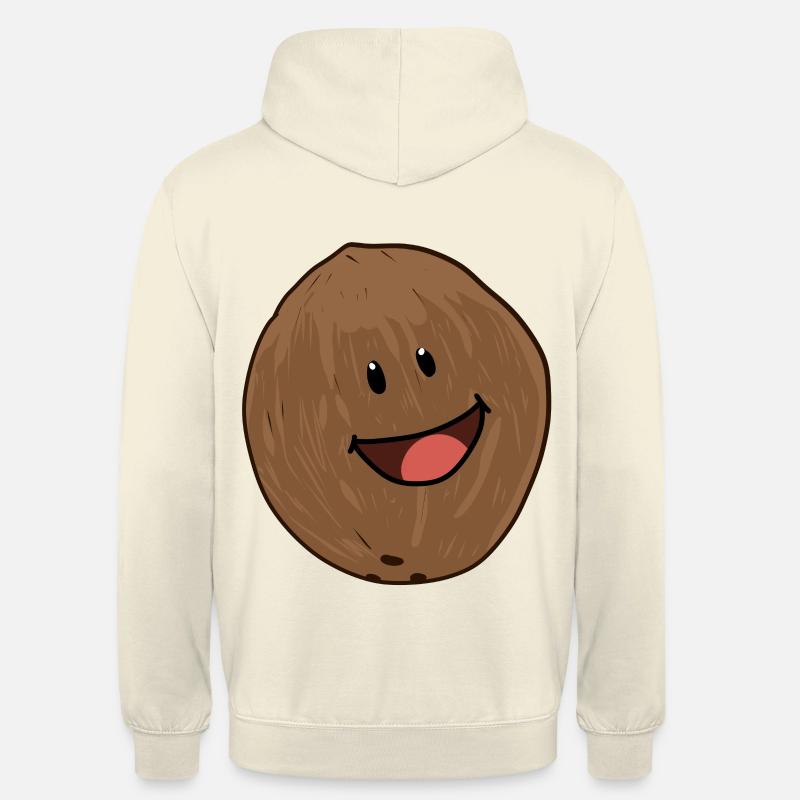 Coconut Coconut Nuts Nut Coconuts - Unisex Hoodie - vanilla