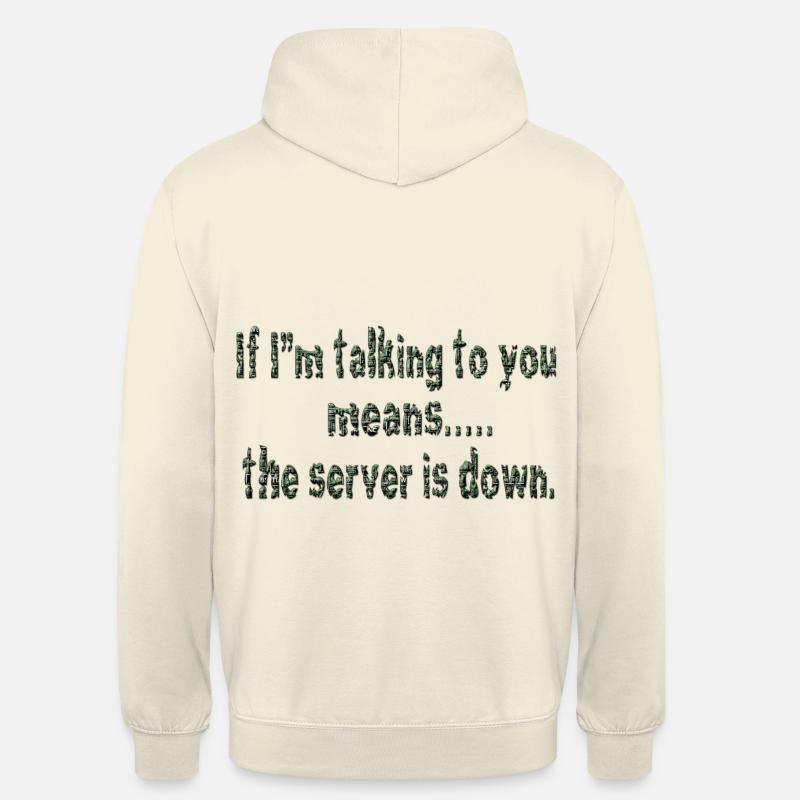 Hacking hacker hacker computer cybersecurity - Unisex Hoodie - vanilla