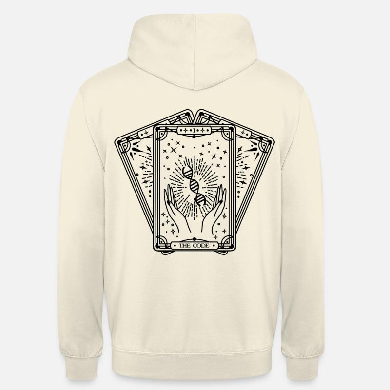 Le Code Deck (noir) - Sweat-shirt à capuche unisexe - vanille