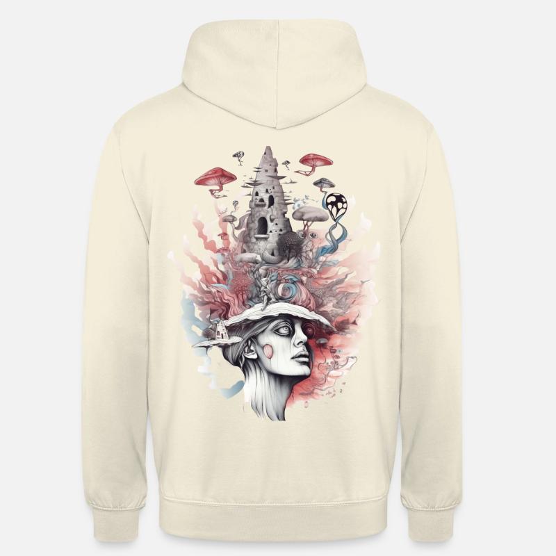 Trippy Schamane - Unisex Hoodie - Vanille-Milchshake