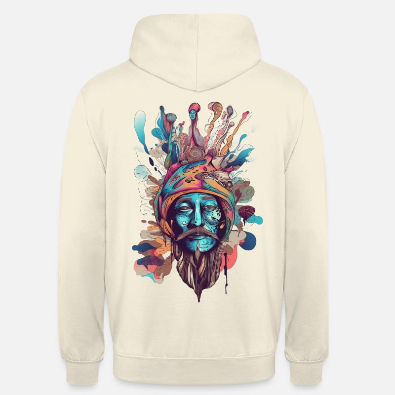 Trippy Schamane - Unisex Hoodie - Vanille-Milchshake