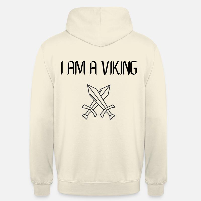 Ich bin ein Wikinger - Unisex Hoodie - Vanille-Milchshake