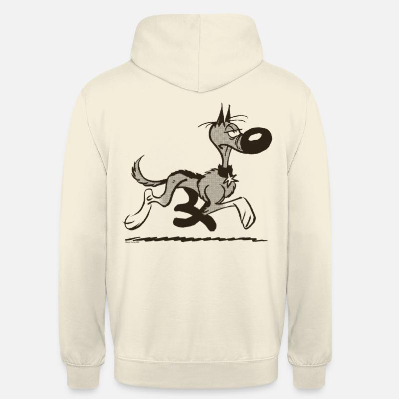 Lucky Luke Rantanplan Design - Sweat-shirt à capuche unisexe - vanille