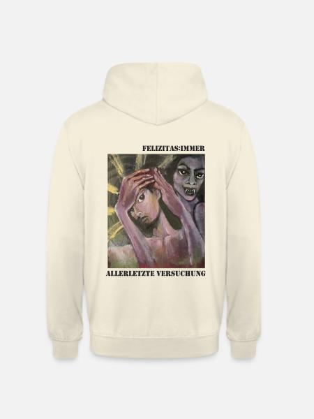 allerletzteversuchung 2 - Unisex Hoodie - Vanille-Milchshake