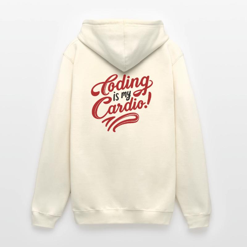 Coding Is My Cardio | Techy Coder Mode Unisex Hoodie