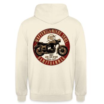 AWO 425 Sport - Unisex Hoodie - Vanille-Milchshake - Hinten - Michal (187cm)