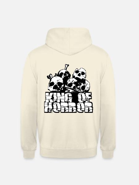 king of horror - Unisex Hoodie - vanilla