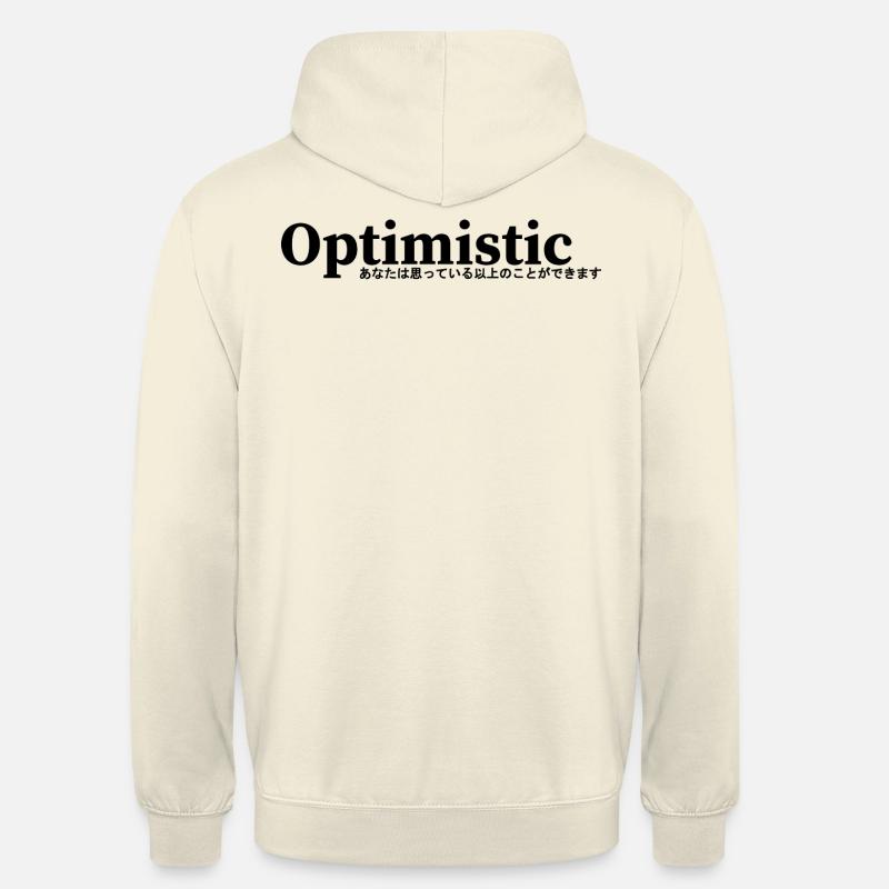 Optimismus - Unisex Hoodie - Vanille-Milchshake