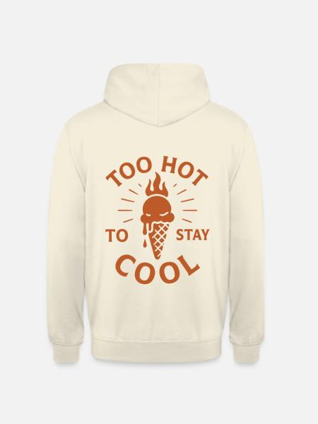 Icecream Summer - Unisex Hoodie - Vanille-Milchshake