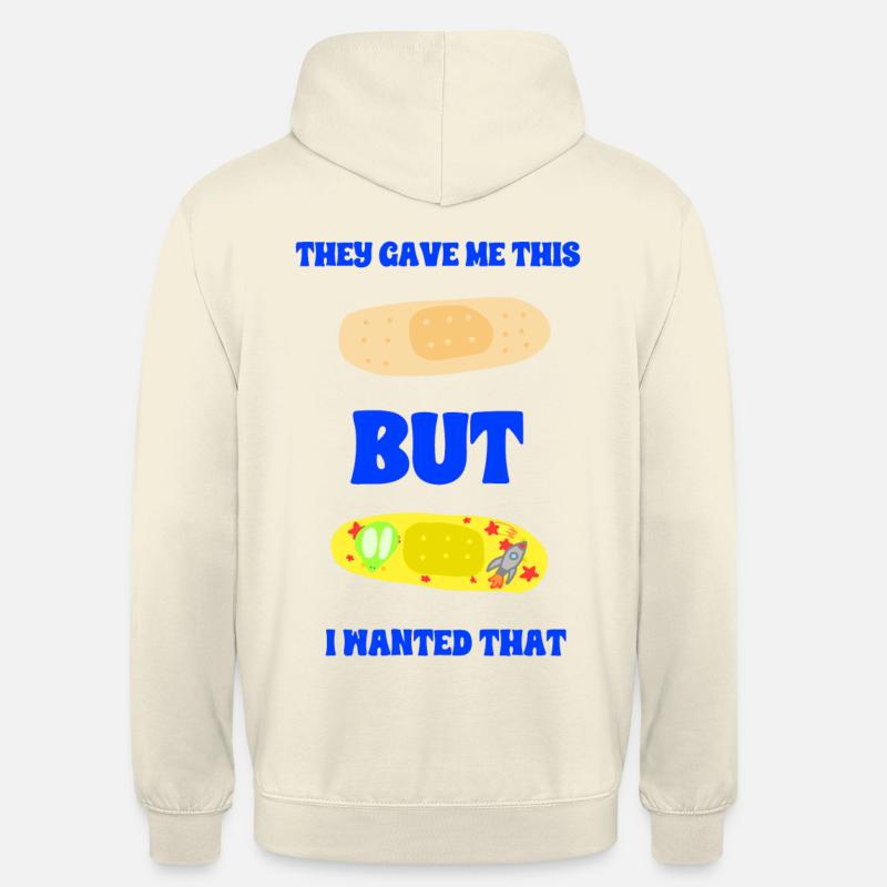 Klassisches Dressing oder Space Dressing - Unisex Hoodie - Vanille-Milchshake