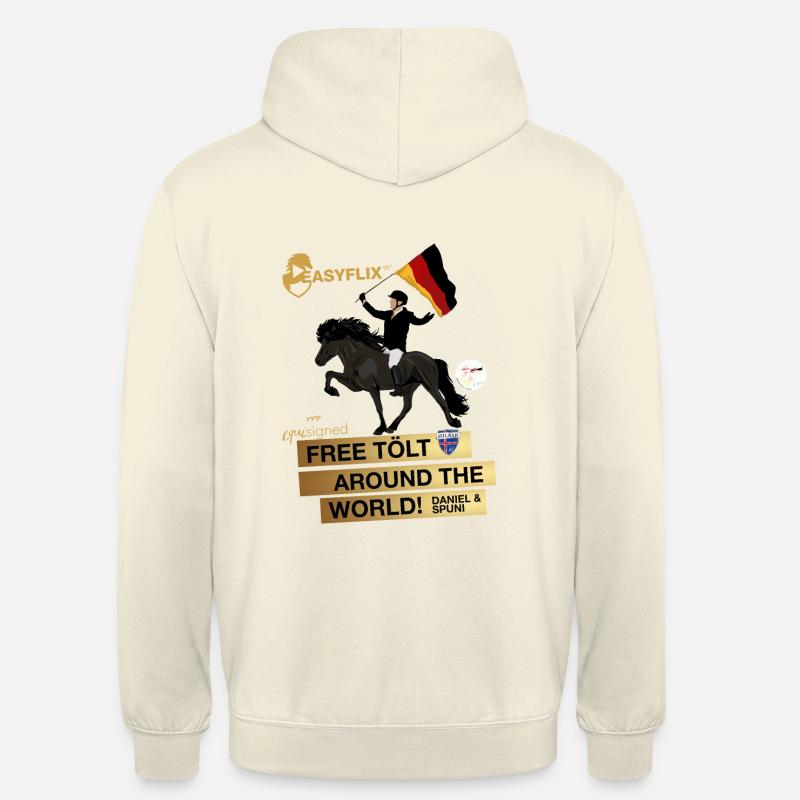 Fan Article Daniel Schulz - Sweat-shirt à capuche unisexe - vanille