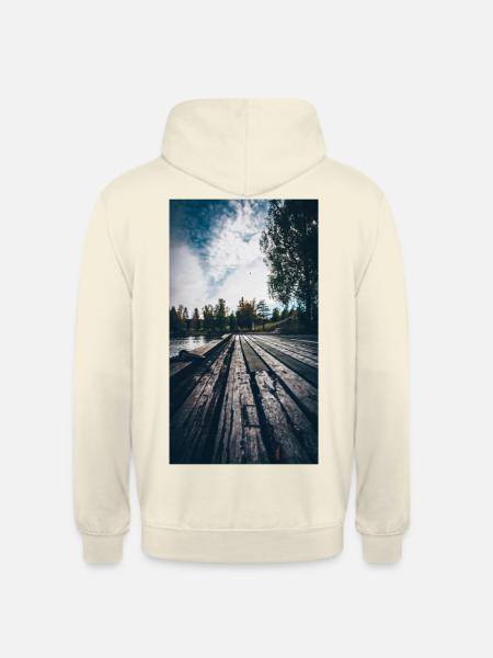 Brücke - Unisex Hoodie - Vanille-Milchshake
