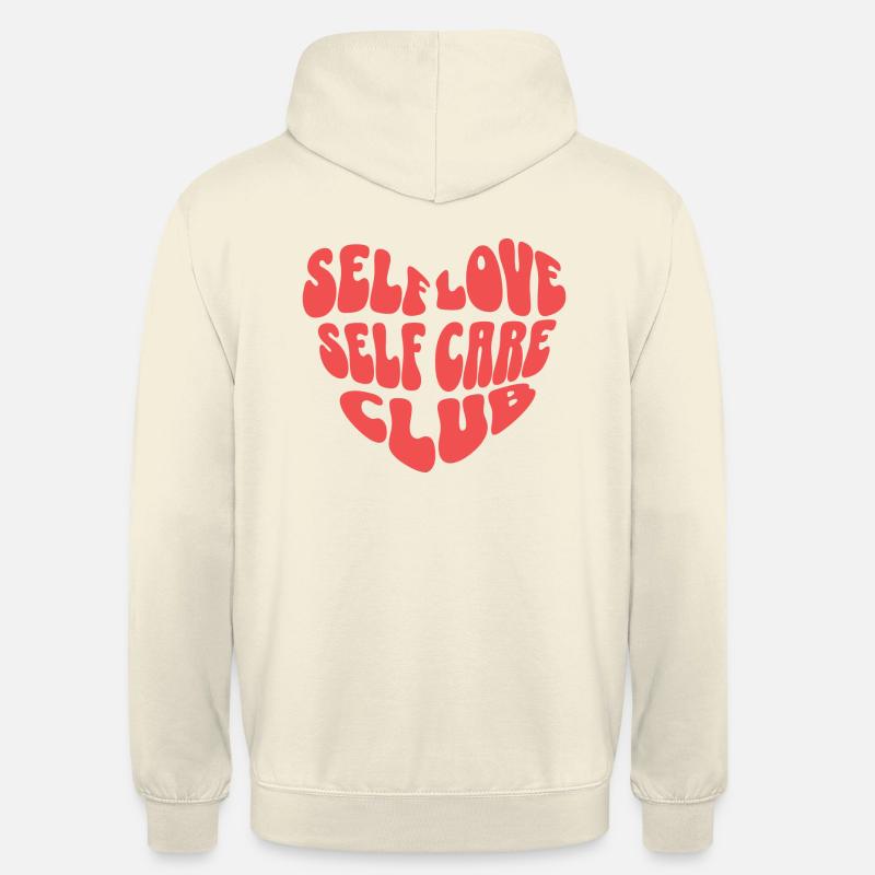 Affirmations d’amour de soi - Sweat-shirt à capuche unisexe - vanille
