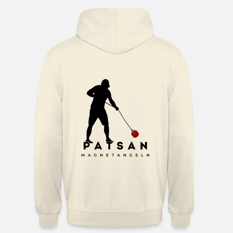 PatSan.Magnetangeln - Unisex Hoodie - Vanille-Milchshake