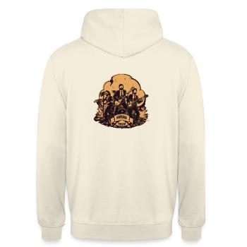 Marriage Amplified. rocking groom - Unisex Hoodie - vanilla - Back - Michal (187cm)
