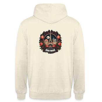 Eifel in Love - Flitterwochen in Paris. - Unisex Hoodie - Vanille-Milchshake - Hinten - Michal (187cm)