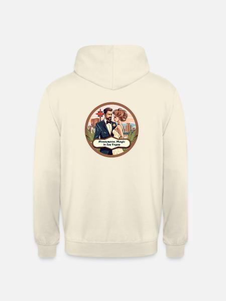 Honeymoon magic in Las Vegas. - Unisex Hoodie - vanilla
