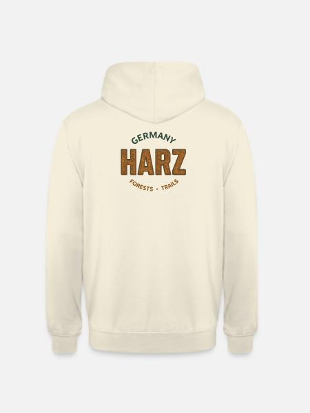 Harz Wald Trails Deutschland - Unisex Hoodie - Vanille-Milchshake