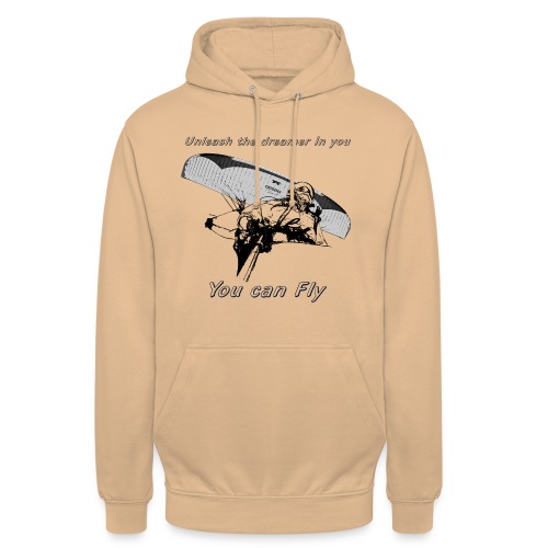 Unleash the dreamer you can fly - Unisex Hoodie
