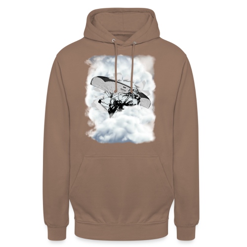 You can fly. Paragliding in the clouds - Unisex Hoodie