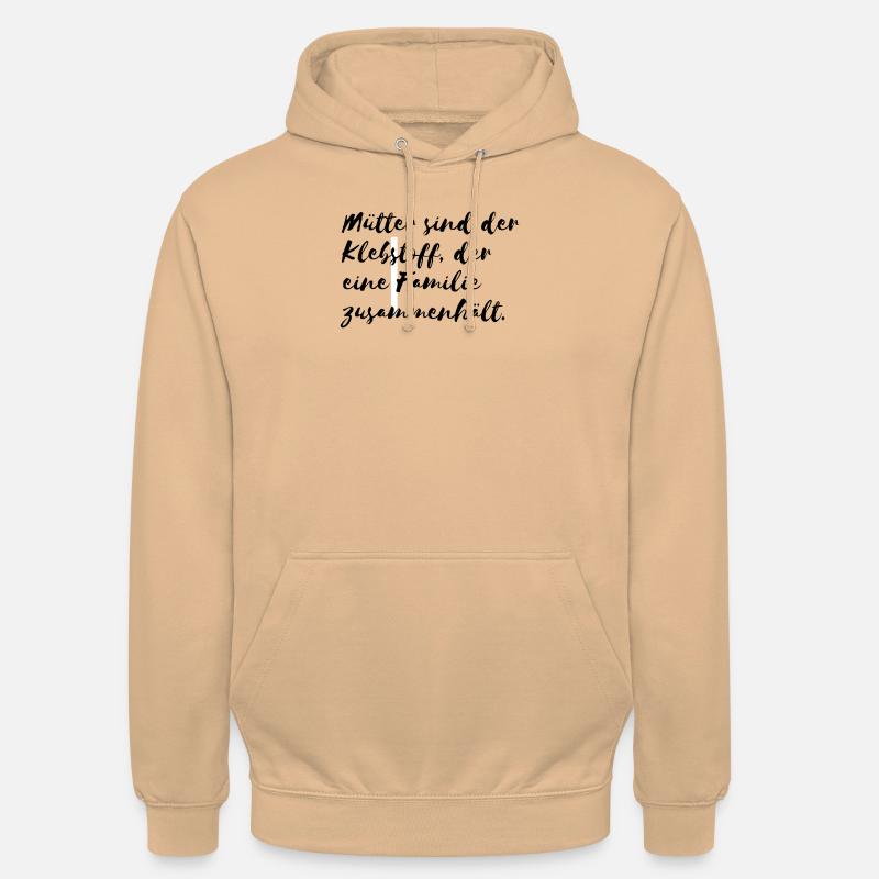 Mutterliebe - Unisex Hoodie - Pfirsich