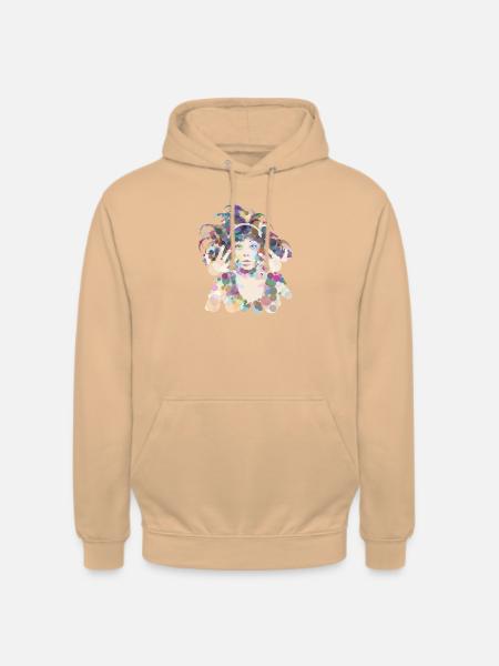 Hiromi - Unisex Hoodie - Pfirsich