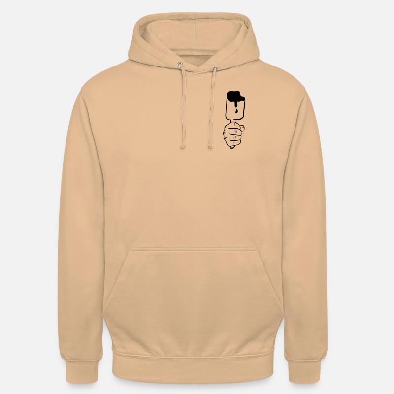 Lust auf Eis. - Unisex Hoodie - Pfirsich