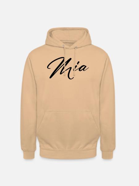 mia - Unisex Hoodie - Pfirsich