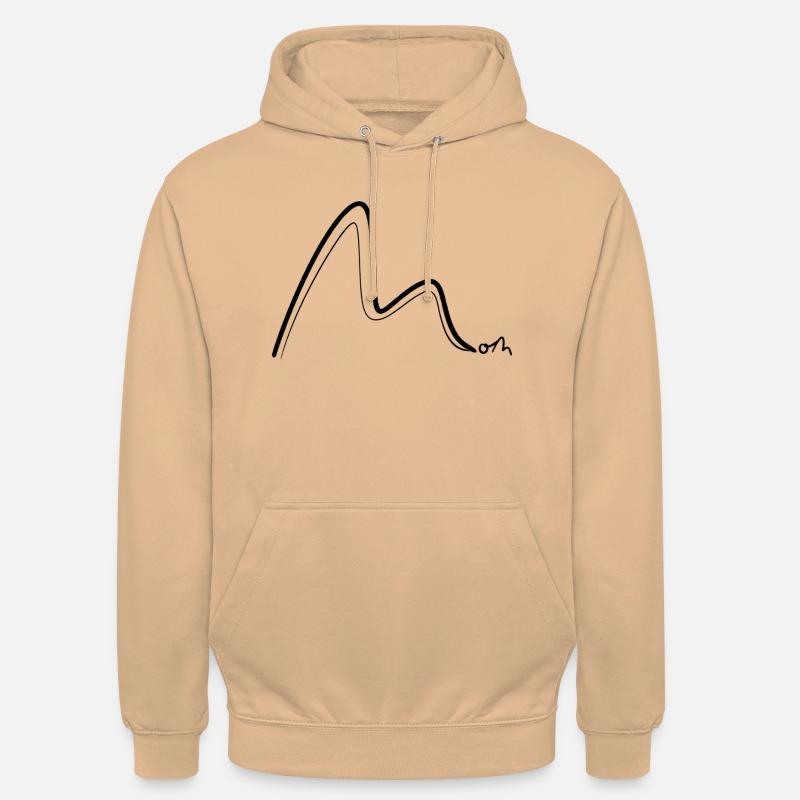 Mamma Mamma Mors dag - Luvtröja unisex - persika