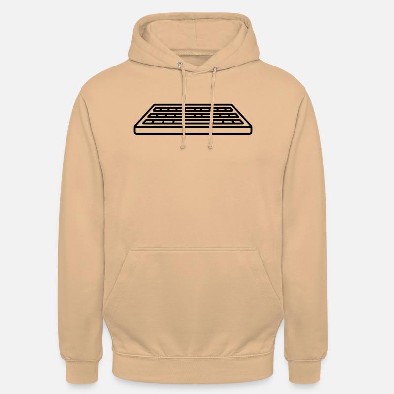 Control Keyboard Input Computer - Unisex Hoodie - peach