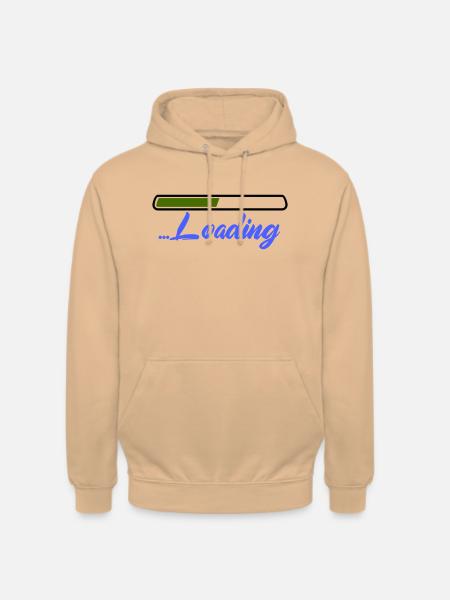 Loading - Unisex Hoodie - peach