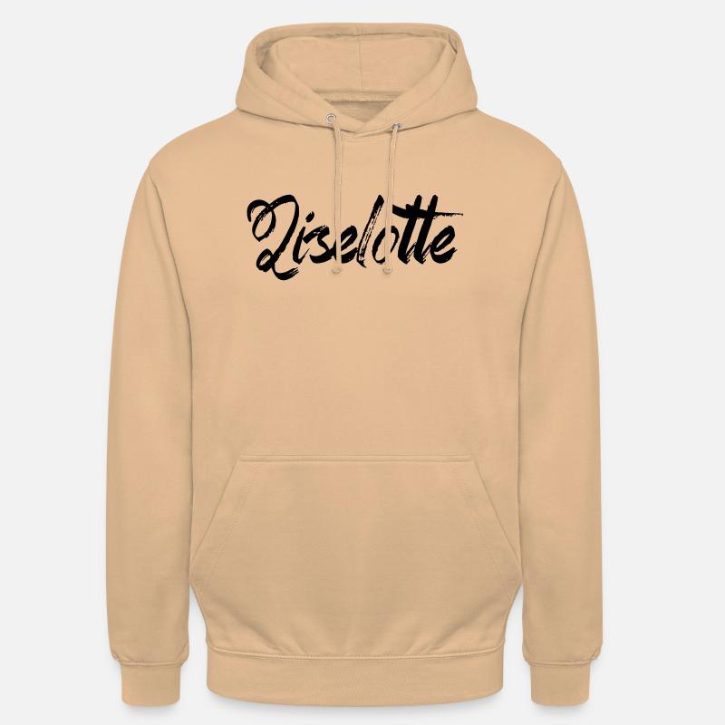 Liselotte - Sweat-shirt à capuche unisexe - pêche