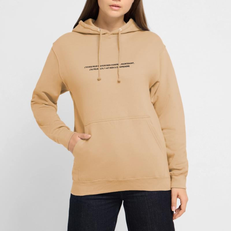 J'avais peur d'avoir rien compris - Orelsan Sweat-shirt à capuche unisexe