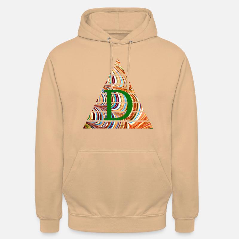 Triangle E 56 D - Unisex Hoodie - peach