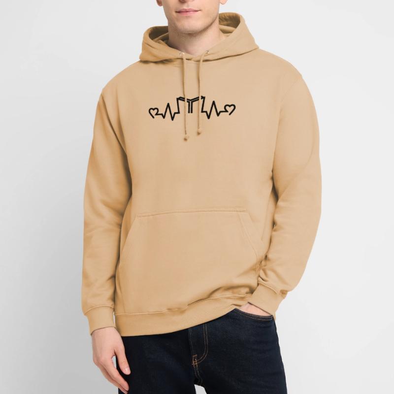 Herzfrequenz Buch Reader, Reader, Bücher Unisex Hoodie
