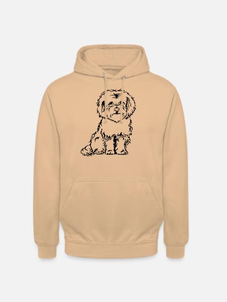 Bolonka Zwetna - Unisex Hoodie - Pfirsich