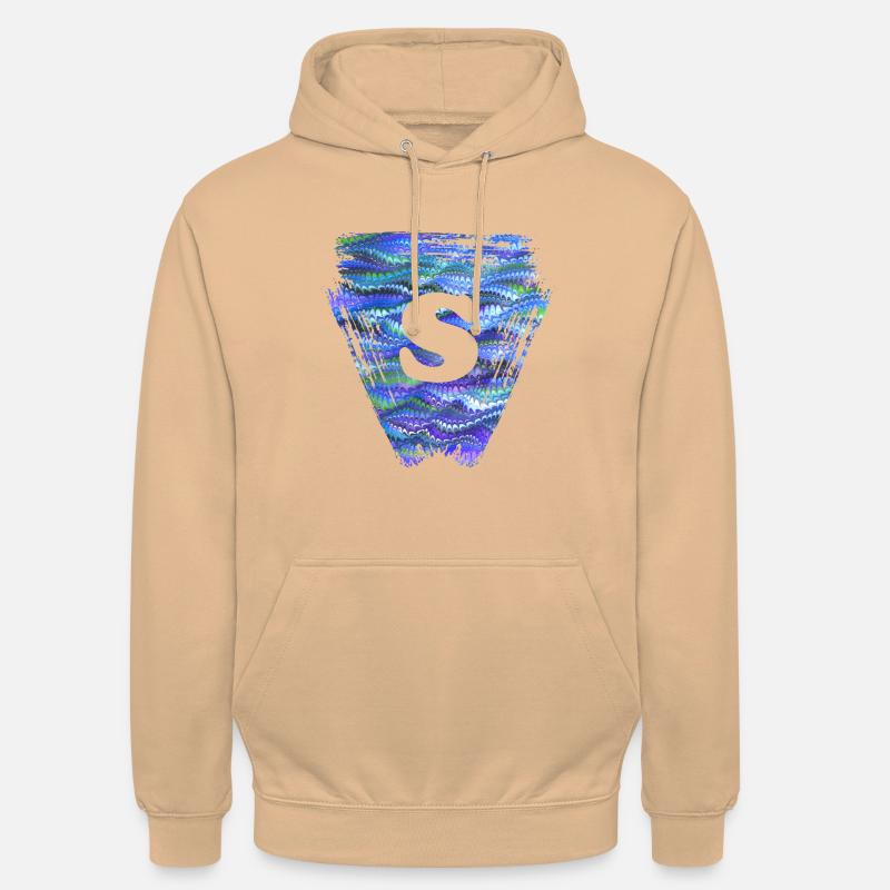 Triangle E 103 S - Sweat-shirt à capuche unisexe - pêche