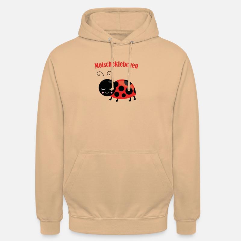 Modschegiebchen Motschekiebchen Geschenk 0811 - Unisex Hoodie - Pfirsich