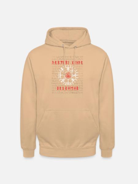 Vegvisir 1 - Unisex Hoodie - Pfirsich