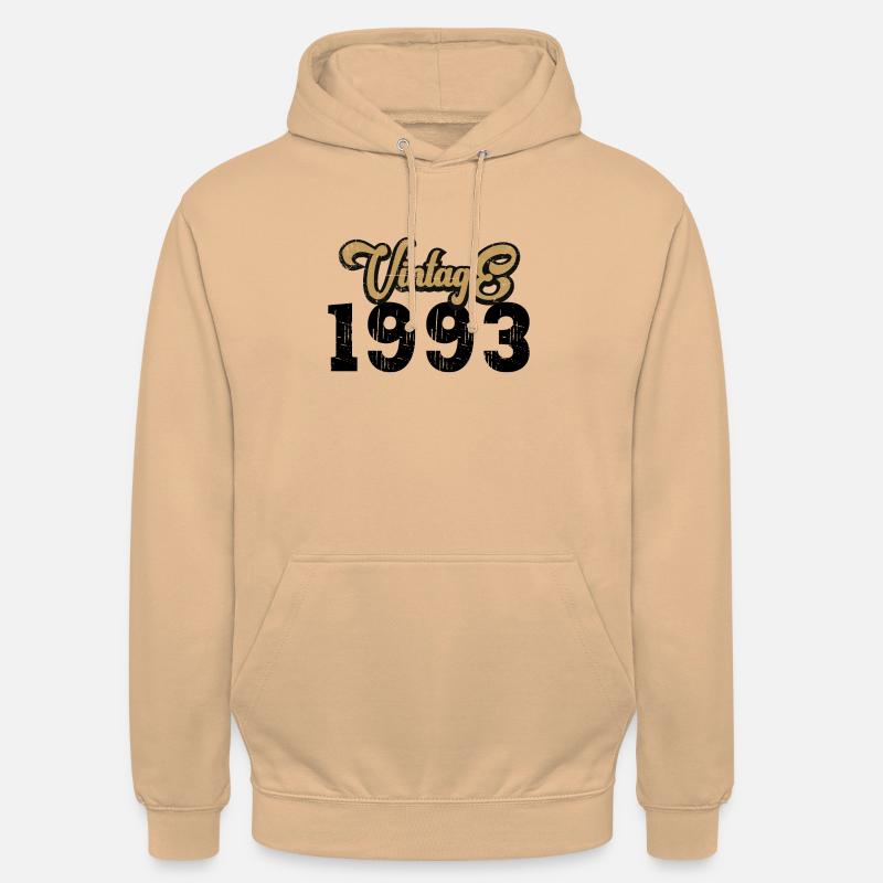 1993 30e anniversaire - Sweat-shirt à capuche unisexe - pêche
