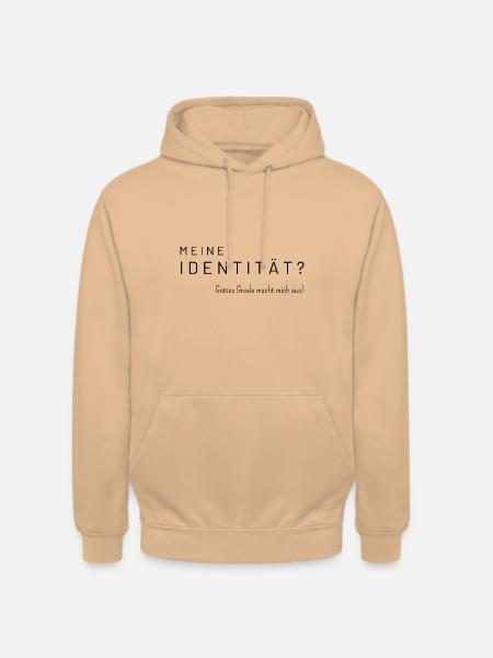 Meine Identität - Unisex Hoodie - Pfirsich