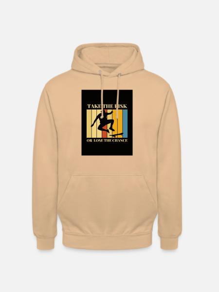 Take the risk - Unisex Hoodie - Pfirsich