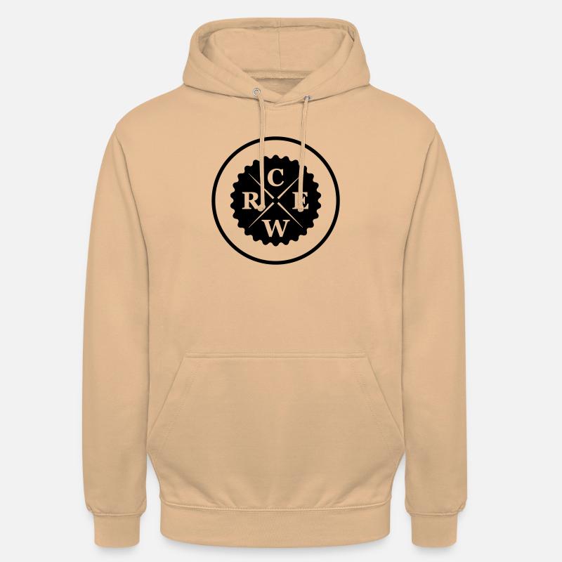 équipage - Sweat-shirt à capuche unisexe - pêche