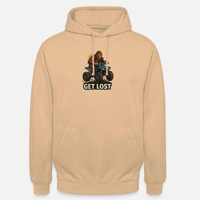 Hol dir Lost Sasquatch - Unisex Hoodie - Pfirsich